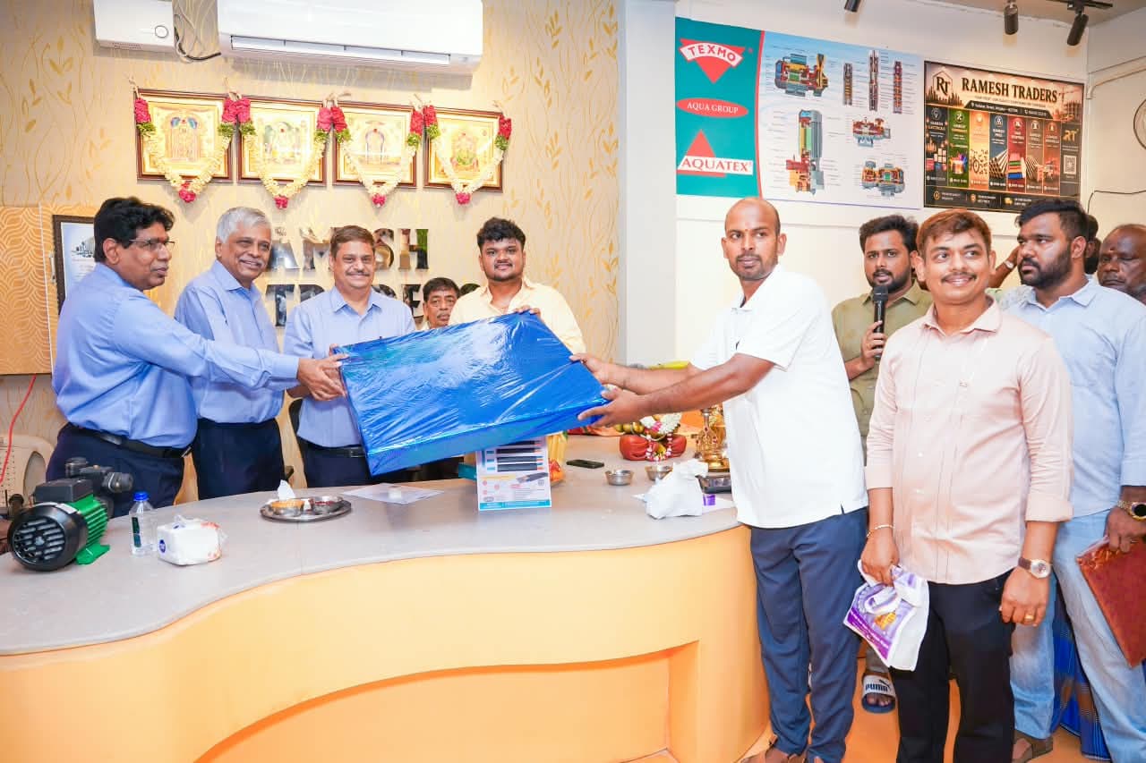 AQUATEX motors and pumps at Ramesh Traders Ariyalur
